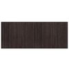 vidaXL Tapete retangular 80x200 cm bambu castanho-escuro