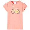T-shirt infantil coral n&eacute;on 116