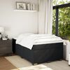 vidaXL Cama boxspring com colch&atilde;o 120x190 cm veludo preto