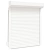 vidaXL Persiana Rol&ocirc; Manual Branco 100 x 130 cm Alum&iacute;nio e Poliuretano