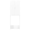 vidaXL Arm&aacute;rio m&aacute;quina de lavar roupa 64x25,5x190 cm branco