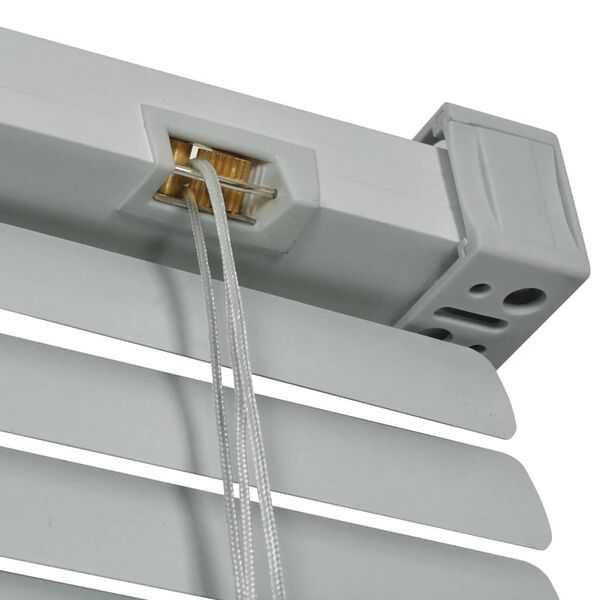 vidaXL Persianas em alum&iacute;nio 60x220 cm prateado