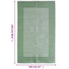 vidaXL Tapete de exterior 160x230 cm ARAKIL PP verde