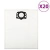 vidaXL Sacos de aspirador de p&oacute; para Karcher WD4 20 pcs