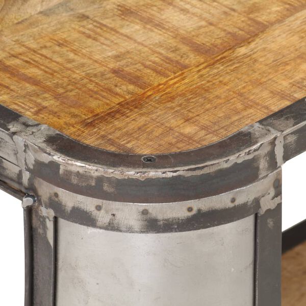 vidaXL M&oacute;vel de TV 150x30x40 cm madeira de mangueira maci&ccedil;a