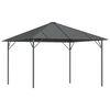 vidaXL Gazebo com telhado 3x3 m antracite