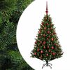 vidaXL &Aacute;rvore de Natal Artificial com Bolas 120 cm 150 LED