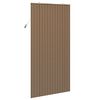 vidaXL Estores de rolo com cortinas Manual Castanho 110 x 220 cm Bambu