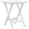 vidaXL Mesa de jardim dobr&aacute;vel 45,5x38,5x50 cm branco