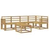 vidaXL Conjunto de Sof&aacute;s para Exterior 6 unid. Branco