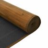 vidaXL Tapete retangular 60x100 cm bambu castanho
