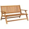 vidaXL Banco de Relaxamento Castanho 122 x 78 x 73 cm