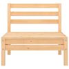 vidaXL 6 pcs conjunto lounge de jardim pinho maci&ccedil;o