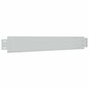vidaXL Conjunto 15 pain&eacute;is veda&ccedil;&atilde;o relvado 100 x 14 cm a&ccedil;o galvanizado