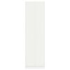vidaXL Guarda-roupa Branco 55 x 25 x 189 cm Madeira processada