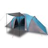 vidaXL Tenda familiar em c&uacute;pula para 6 pessoas imperme&aacute;vel azul