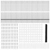vidaXL Cerca com Poste Cinzeto 1,4 x 100 m A&ccedil;o e PVC
