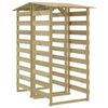 vidaXL P&eacute;rgolas com telhados 2 pcs pinho impregnado 100x90x200 cm