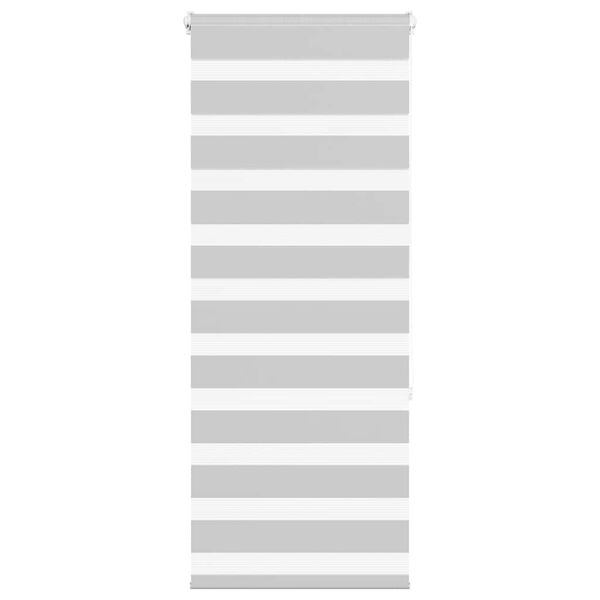 vidaXL Cortina de zebra 55x150 cm largura do tecido 50,9 cm poli&eacute;ster