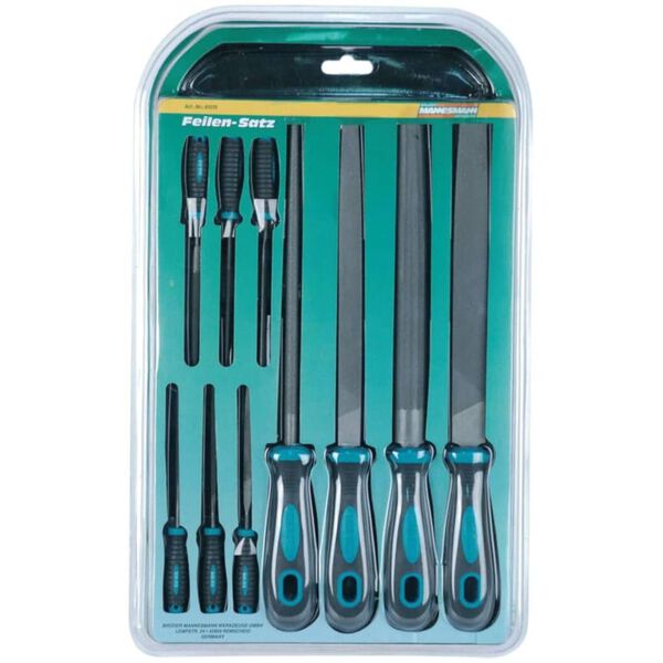 Br&uuml;der Mannesmann Conjunto limas de engenharia e agulha 10 pcs 61015