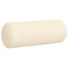 vidaXL Almofadas de Apoio 2 pcs Creme &Oslash; 25 x 70 cm