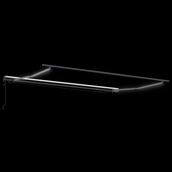 vidaXL Tecido de Toldos com Cinzento-claro 400 &times; 350 cm Poli&eacute;ster