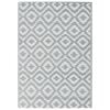 vidaXL Tapete de exterior 120x180 cm 140x200 PP cinzento