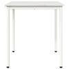 vidaXL Mesa de jantar Branco 70 x 70 x 75 cm