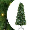 vidaXL &Aacute;rvore de Natal com 300 LEDs com suporte Verde 240 cm PE