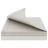 vidaXL Lona com Olhais Branco 8 x 12 m 90 gsm PE
