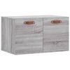 vidaXL Arm&aacute;rio parede 60x36,5x35 cm derivados de madeira cinza sonoma