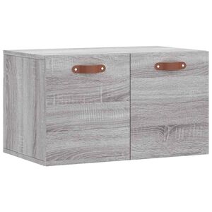 vidaXL Arm&aacute;rio parede 60x36,5x35 cm derivados de madeira cinza sonoma