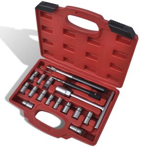 Conjunto cortador de base, injector diesel, 17 pe&ccedil;as