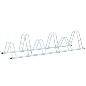vidaXL Suporte independente para 6 bicicletas a&ccedil;o galvanizado