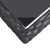 vidaXL 3 pcs conjunto de jantar para jardim preto