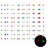 vidaXL Cortina ilumina&ccedil;&atilde;o 300 luzes LED 3x3 m 8 fun&ccedil;&otilde;es colorido
