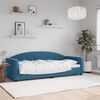 vidaXL Sof&aacute;-cama 80x200 cm veludo azul