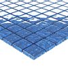 vidaXL Azulejo Mosaico 11 pcs Azul 50 x 50 cm Vidro