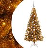 vidaXL &Aacute;rvore de Natal Ouro 180 cm PET