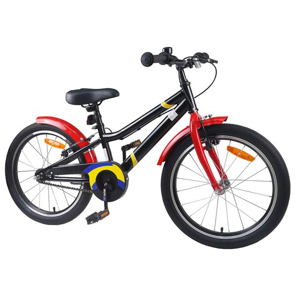 vidaXL Bicicleta Infantil 20 Polegadas para 6-11 Anos Azul Branco