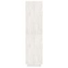 vidaXL Estante/divisória 80x35x135 cm madeira de pinho maciça branco