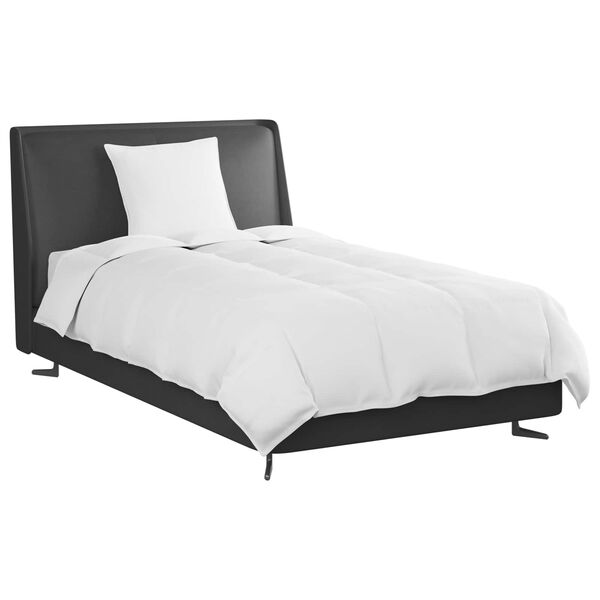 vidaXL Edredom de Inverno com travesseiro 2 pcs Branco Pena de ganso