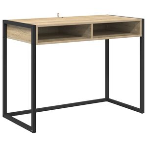 vidaXL Mesa Sonoma Derivados de Madeira 100 x 50 x 75 cm