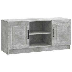 vidaXL Gabinete para TV Cinzento Cimento 102 x 34,5 x 47 cm