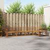 vidaXL Conjunto de Sof&aacute;s para Exterior 5 pcs Natural