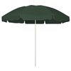vidaXL Guarda-sol de praia 240 cm verde