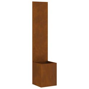vidaXL Tela de Privacidade para Jardim Ferro Enferrujado A&ccedil;o corten