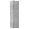 vidaXL Arm&aacute;rio alto 45x42,5x185 cm derivados de madeira cinza cimento