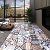 vidaXL Pranchas de Piso 55 pcs Multicolor 5,11 m&sup2; PVC