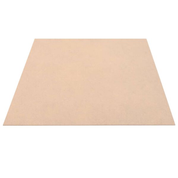 vidaXL Placa de MDF 20 pcs quadrado 60x60 cm 2,5 mm